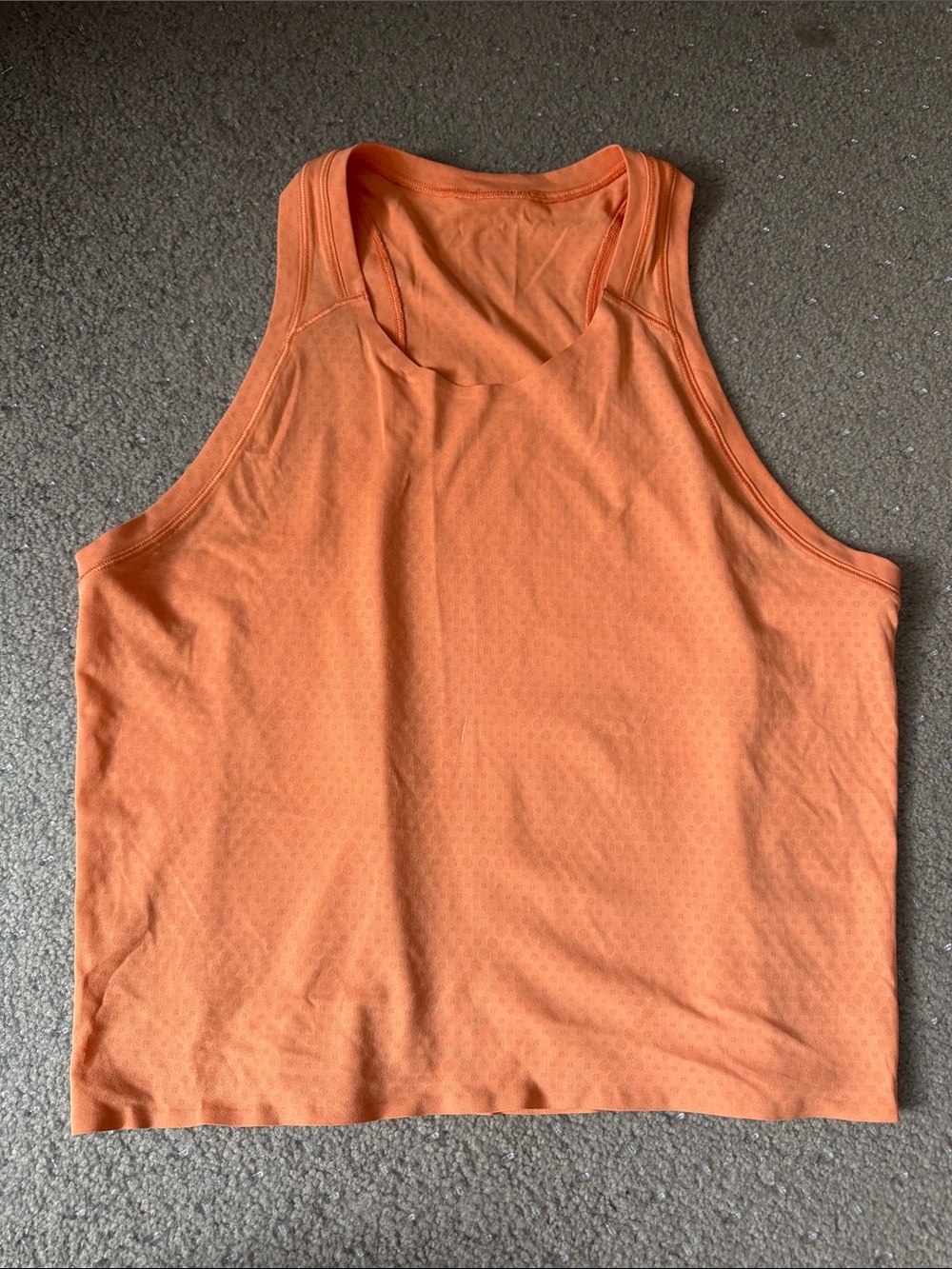 Orange Fast and Free Tank Top